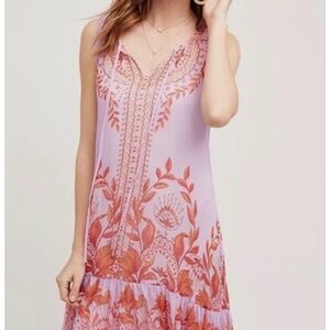 ANTHROPOLOGIE/ FLOREAT Wisteria  Dress 2